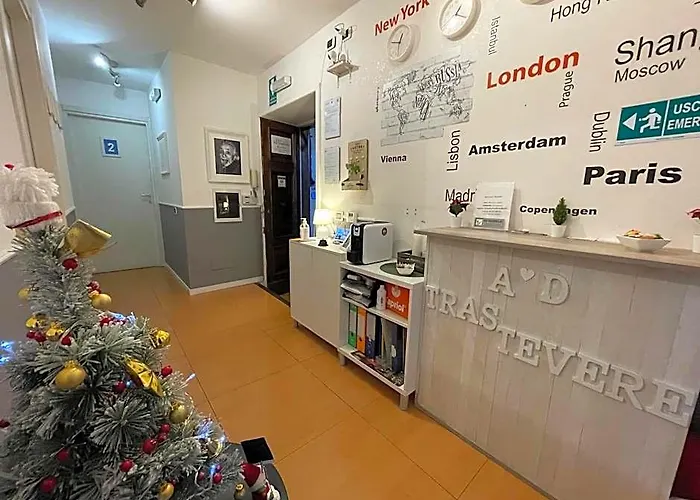 לינה וארוחת בוקר Ad Trastevere - By Ad 4*