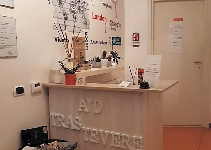 לינה וארוחת בוקר Ad Trastevere - By Ad רומא